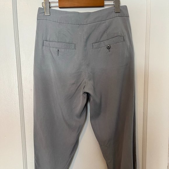 Max Jeans, Cropped Trouser Pant, Gray, US 4/27 - Picture 4 of 4